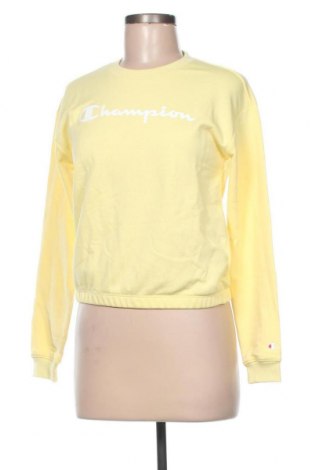 Детска спортна блуза Champion, Размер 12-13y/ 158-164 см, Цвят Жълт, 58% памук, 42% полиестер, Цена 28,32 лв.