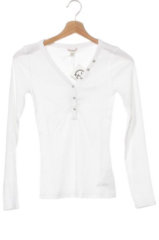 Γυναικεία μπλούζα Guess, Μέγεθος XS, Χρώμα Λευκό, 98% βαμβάκι, 2% ελαστάνη, Τιμή 43,22 €