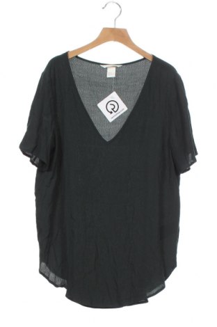 Damen Shirt H&M, Größe XS, Farbe Grün, Viskose, Preis 18,09 €