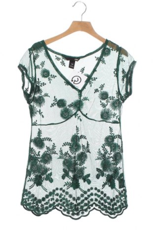 Damen Shirt H&M, Größe XS, Farbe Grün, Polyamid, Preis 18,09 €
