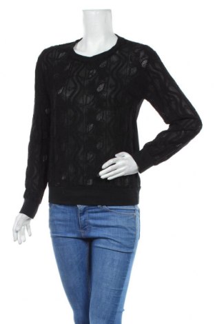 Γυναικεία μπλούζα IKKS, Μέγεθος M, Χρώμα Μαύρο, Βαμβάκι, βισκόζη, Τιμή 32,78 €
