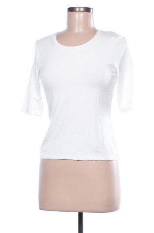 Bluză de femei Lindex, Mărime S, Culoare Alb, 95% viscoză, 5% elastan, Preț 86,21 Lei