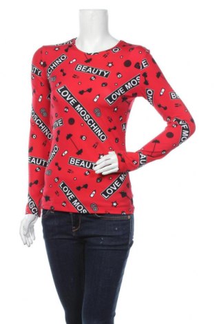 Damen Shirt Love Moschino, Größe S, Farbe Rot, 82% Polyamid, 18% Elastan, Preis 87,36 €