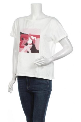 Дамска блуза Maison 123, Размер M, Цвят Бял, Памук, Цена 76,30 лв.