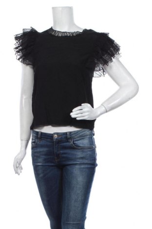 Дамска блуза Maje, Размер S, Цвят Черен, Вискоза, Цена 148,05 лв.