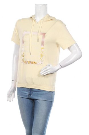 Дамска блуза S.Oliver, Размер XS, Цвят Жълт, 57% вискоза, 34% полиамид, 9% еластан, Цена 19,20 лв.