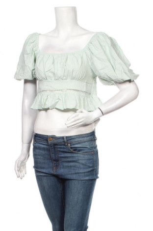 Γυναικεία μπλούζα SHEIN, Μέγεθος L, Χρώμα Πράσινο, Πολυεστέρας, Τιμή 11,39 €