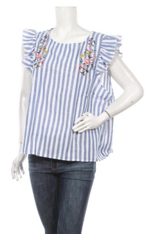 Γυναικεία μπλούζα SHEIN, Μέγεθος XXL, Χρώμα Μπλέ, 100% βαμβάκι, Τιμή 12,06 €