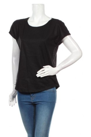Damen Shirt Saint Tropez, Größe M, Farbe Schwarz, 65% Polyester, 35% Baumwolle, Preis 18,09 €