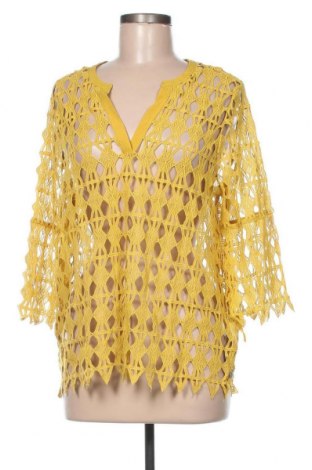 Γυναικεία μπλούζα Scotch & Soda, Μέγεθος L, Χρώμα Κίτρινο, Βαμβάκι, Τιμή 50,16 €