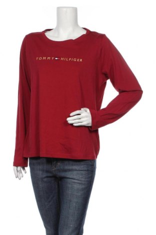 Дамска блуза Tommy Hilfiger, Размер L, Цвят Червен, Памук, Цена 96,75 лв.