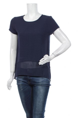 Γυναικεία μπλούζα Vila, Μέγεθος M, Χρώμα Μπλέ, 95% πολυεστέρας, 5% ελαστάνη, Τιμή 16,89 €