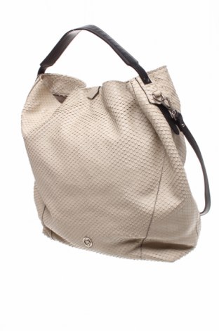 Дамска чанта Baldinini, Цвят Бежов, Естествена кожа, Цена 466,00 лв.