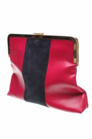 Дамска чанта El Ganso, Цвят Розов, Естествена кожа, естествен велур, Цена 195,30 лв.