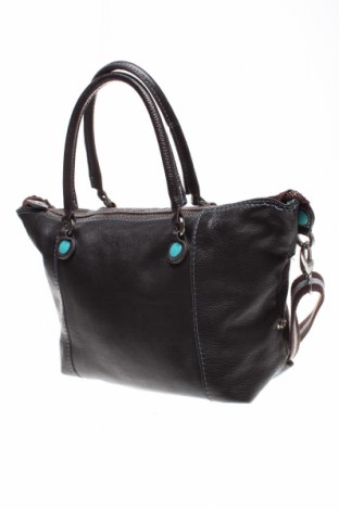 Дамска чанта Gabs, Цвят Кафяв, Естествена кожа, текстил, Цена 159,00 лв.
