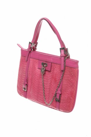 Дамска чанта Karen Millen, Цвят Розов, Естествена кожа, Цена 122,40 лв.