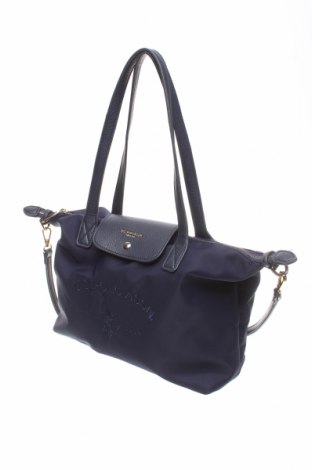 Дамска чанта U.S. Polo Assn., Цвят Син, Текстил, еко кожа, Цена 91,00 лв.