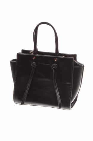 Дамска чанта Zara, Цвят Черен, Еко кожа, Цена 31,50 лв.