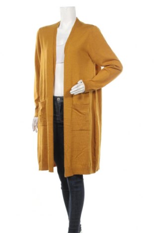 Damen Strickjacke Defacto, Größe XL, Farbe Gelb, Acryl, Preis 23,66 €