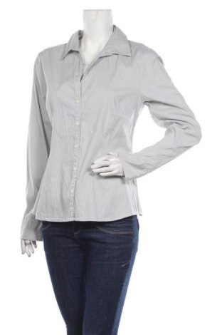 Γυναικείο πουκάμισο H&M, Μέγεθος XL, Χρώμα Λευκό, 45% βαμβάκι, 28% πολυεστέρας, 23% πολυαμίδη, 4% ελαστάνη, Τιμή 16,08 €
