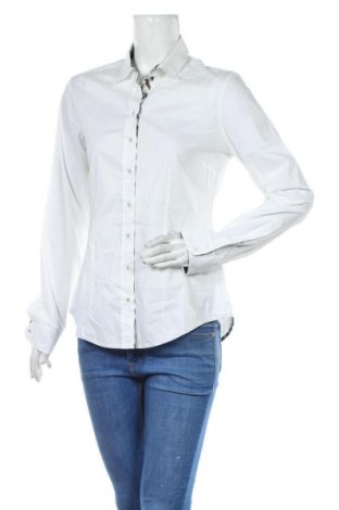 Γυναικείο πουκάμισο Made In Italy, Μέγεθος L, Χρώμα Λευκό, 60% πολυαμίδη, 40% βαμβάκι, Τιμή 16,08 €