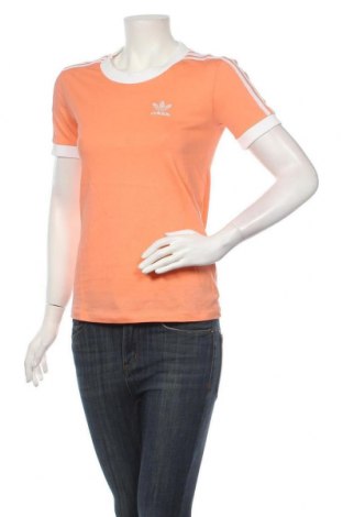 Γυναικείο t-shirt Adidas Originals, Μέγεθος S, Χρώμα Πορτοκαλί, Βαμβάκι, Τιμή 24,90 €