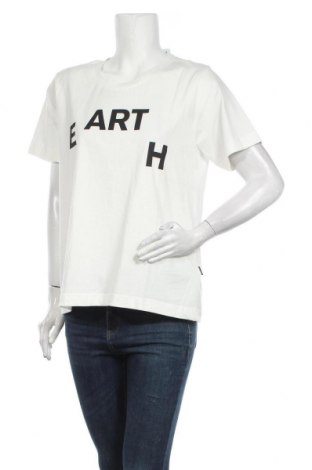 Γυναικείο t-shirt Dedicated, Μέγεθος L, Χρώμα Λευκό, Βαμβάκι, Τιμή 15,07 €