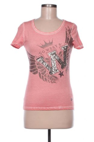 Γυναικείο t-shirt Little West 8, Μέγεθος S, Χρώμα Ρόζ , 100% βαμβάκι, Τιμή 15,41 €