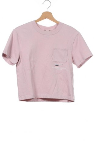 Дамска тениска Nike, Размер XS, Цвят Розов, Памук, Цена 62,00 лв.