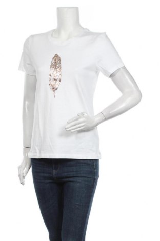 Γυναικείο t-shirt ONLY, Μέγεθος M, Χρώμα Λευκό, Βαμβάκι, Τιμή 11,39 €