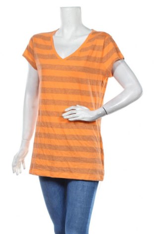 Damen T-Shirt Op, Größe XL, Farbe Orange, Baumwolle, Preis 15,31 €