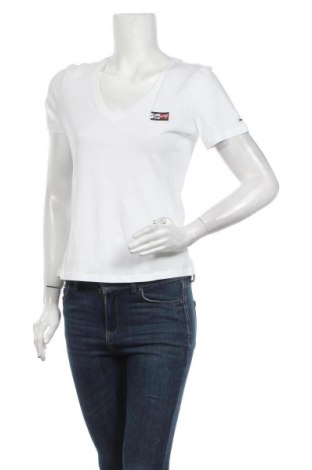 Дамска тениска Tommy Hilfiger, Размер S, Цвят Бял, Памук, Цена 79,00 лв.