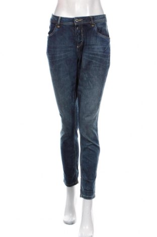 Damskie jeansy Clockhouse, Rozmiar L, Kolor Niebieski, 99% bawełna, 1% elastyna, Cena 111,95 zł
