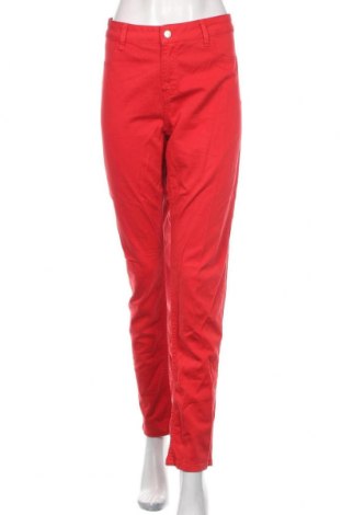 Dámské džíny  Fiorella Rubino, Velikost XL, Barva Červená, 97% bavlna, 3% elastan, Cena  848,00 Kč