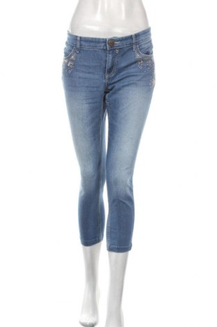 Damen Jeans Janina, Größe M, Farbe Blau, 69% Baumwolle, 30% Polyester, 1% Elastan, Preis 24,36 €