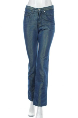 Дамски дънки Versace Jeans, Размер M, Цвят Син, Цена 152,00 лв.