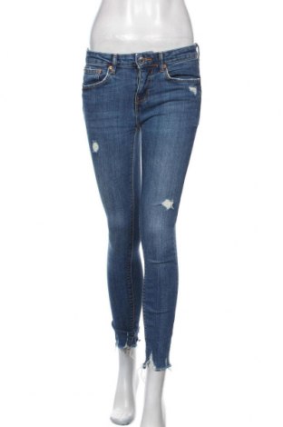 Dámske džínsy  Zara, Veľkosť S, Farba Modrá, Cena  19,85 €