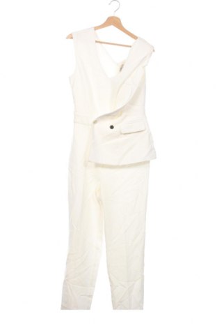 Damen Overall Morgan, Größe M, Farbe Weiß, 77% Polyester, 17% Viskose, 6% Elastan, Preis 48,44 €