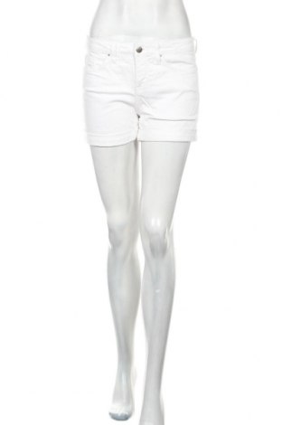 Дамски къс панталон Tommy Hilfiger, Размер S, Цвят Бял, 99% памук, 1% еластан, Цена 22,36 лв.
