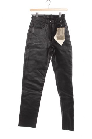 Γυναικείο παντελόνι δερμάτινο, Μέγεθος S, Χρώμα Μαύρο, Γνήσιο δέρμα, Τιμή 128,60 €