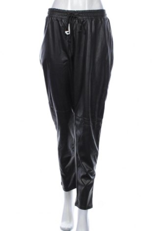 Γυναικείο παντελόνι δερμάτινο Denim 1982, Μέγεθος XL, Χρώμα Μαύρο, Δερματίνη, Τιμή 27,28 €