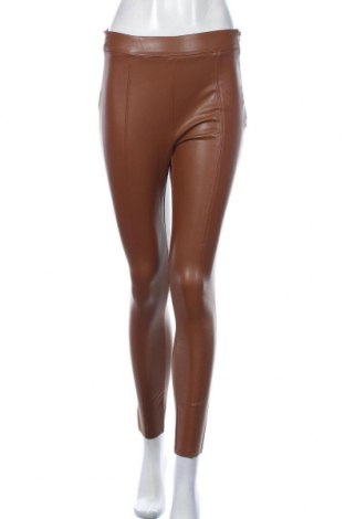 Γυναικείο παντελόνι δερμάτινο Haily`s, Μέγεθος M, Χρώμα Καφέ, Δερματίνη, Τιμή 28,58 €