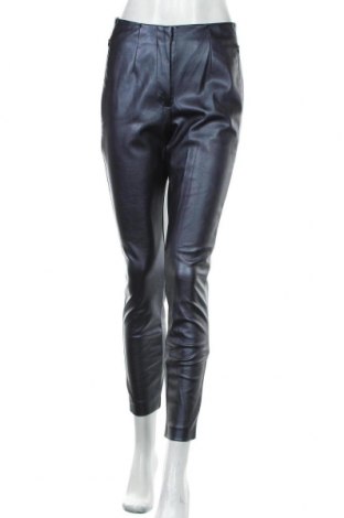 Γυναικείο παντελόνι δερμάτινο Orsay, Μέγεθος M, Χρώμα Μπλέ, Δερματίνη, Τιμή 22,27 €