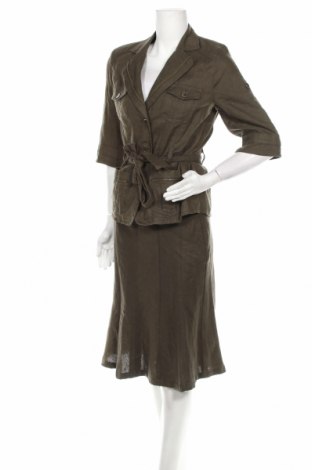 Damen Kostüm Bonita, Größe S, Farbe Grün, Leinen, Preis 35,49 €