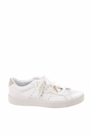 Γυναικεία παπούτσια Adidas Originals, Μέγεθος 36, Χρώμα Λευκό, Γνήσιο δέρμα, φυσικό σουέτ, Τιμή 37,67 €
