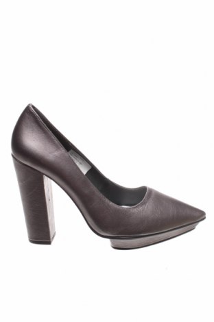 Дамски обувки Alba Moda, Размер 41, Цвят Сив, Естествена кожа, Цена 88,00 лв.