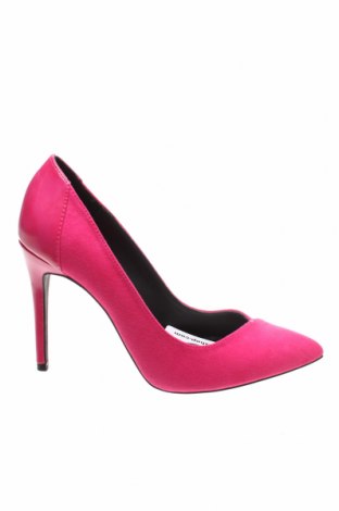 Дамски обувки Bershka, Размер 38, Цвят Розов, Текстил, еко кожа, Цена 44,80 лв.