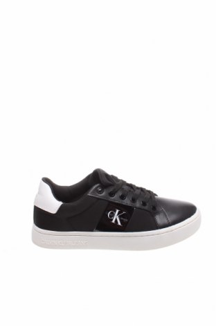 Γυναικεία παπούτσια Calvin Klein Jeans, Μέγεθος 38, Χρώμα Μαύρο, Κλωστοϋφαντουργικά προϊόντα, γνήσιο δέρμα, Τιμή 82,63 €
