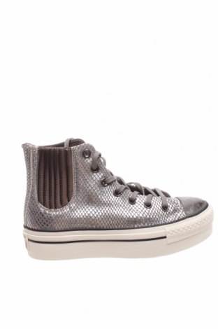 Дамски обувки Converse, Размер 37, Цвят Сребрист, Еко кожа, Цена 132,00 лв.