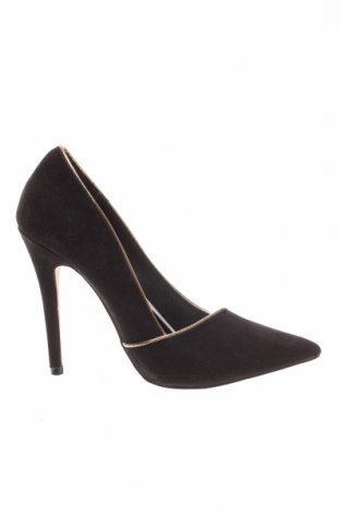 Дамски обувки New Look, Размер 36, Цвят Черен, Текстил, еко кожа, Цена 39,00 лв.